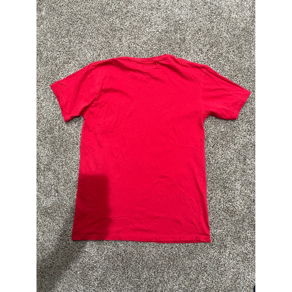Vintage Polo Country Ralph Lauren Red Pocket T-Shirt Single Stitch Crest Logo S - Picture 2 of 10